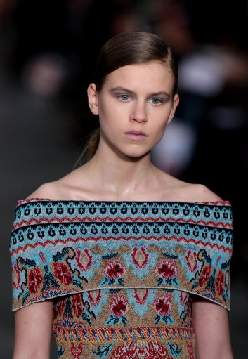 Mary Katrantzou Catwalk – London Fashion Week