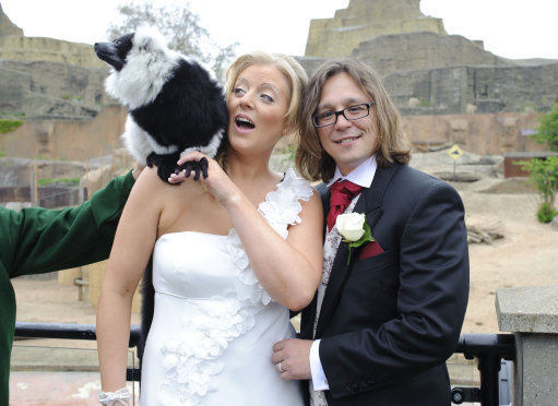 Couple Get Married At London Zoo