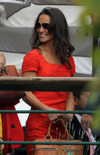 Pippa Middleton Attends Wimbledon – Pictures