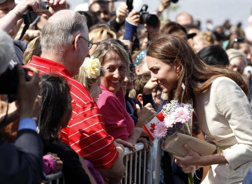 Kate And Wills In Canada – Kate Cries Off Playing Hockey Because Of Her L.K. Bennett Heels