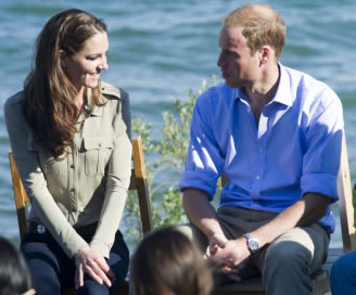 Kate And Wills Enjoy The Great Outdoors On Remote Lake In Canada