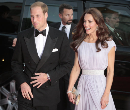 Kate And Wills Join Hollywood A-List On Red Carpet For BAFTA Brits