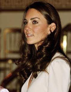 Duchess Of Cambridge Views Her Wedding Dress On Display At Buckingham Palace