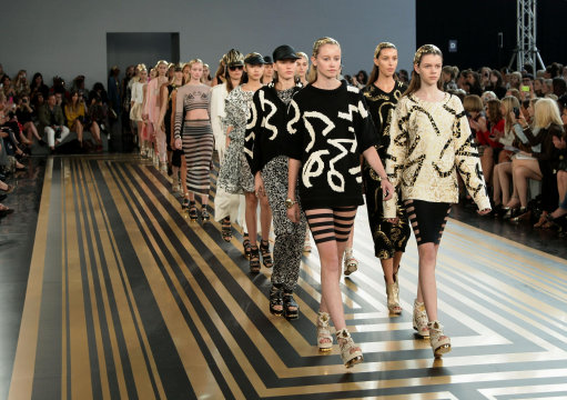 Unique S/S ’12 Catwalk Show – London Fashion Week