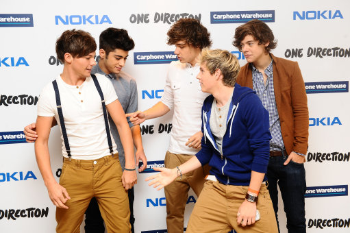 One Direction Nokia Phone Launch – Pictures