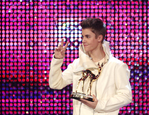 Justin Bieber Attends BAMBI Awards In Germany