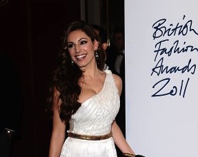 Kelly Brook And Other Stars Attend British Fashion Awards 2011