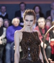 Paris Haute-Couture Fashion Week – Franck Sorbier Catwalk (Editor Notes Nudity)