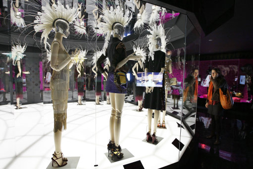 Louis Vuitton-Marc Jacobs exhibit in the Art Decoratifs Museum in Paris