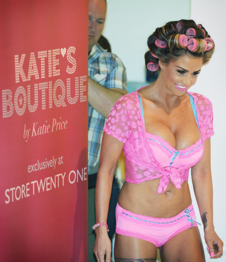 Katie Price Lingerie Launch – London