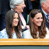 Duchess Of Cambridge and Pippa Middleton attend Wimbledon Final