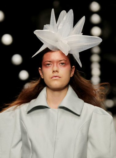 Corrie Nielsen s/s 13 catwalk – London Fashion Week