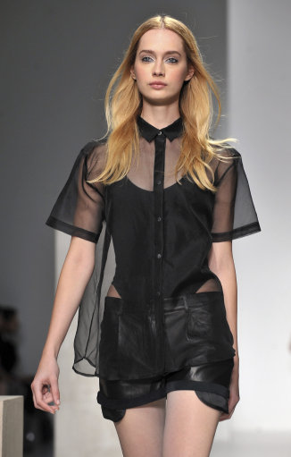 Zoe Jordan S/S 2014 Catwalk – London Fashion Week