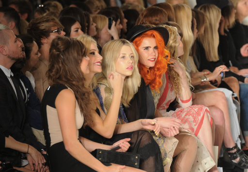 Pixie Lott and Paloma Faith Join Other Celebs At Temperley S/S 14 Show – London Fashion Week