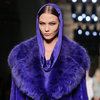 Karlie Kloss Models for Versace During Paris Fashion Week