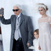 Cara Delevingne models at Chanel S/S 2014 Haute Couture Show- Paris Fashion Week