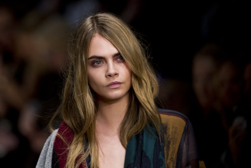 Cara Delevingne And Jordan Dunn Model for Burberry A/W 14 Show – London Fashion Week 2014