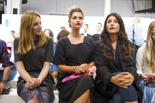 Abbey Clancey, Pixie Lott and other Celebrities  at Topshop S/S 15 Show  – London Fashion Week