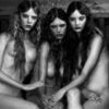 Codie Young, Emily Jean, & Skye Stracke by Gianluca Santoro  for Vogue.it (Editor notes nudity)