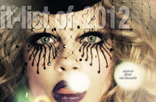 ‘It-List 2012’ Cara Delevingne by Ellen von Unwerth for Vogue Italia November 2012 (NSFW)
