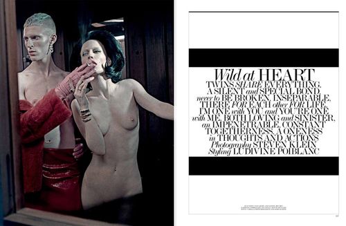 Natasa Vojnovic by Steven Klein For Interview March 2013 – Editor Notes Nudity