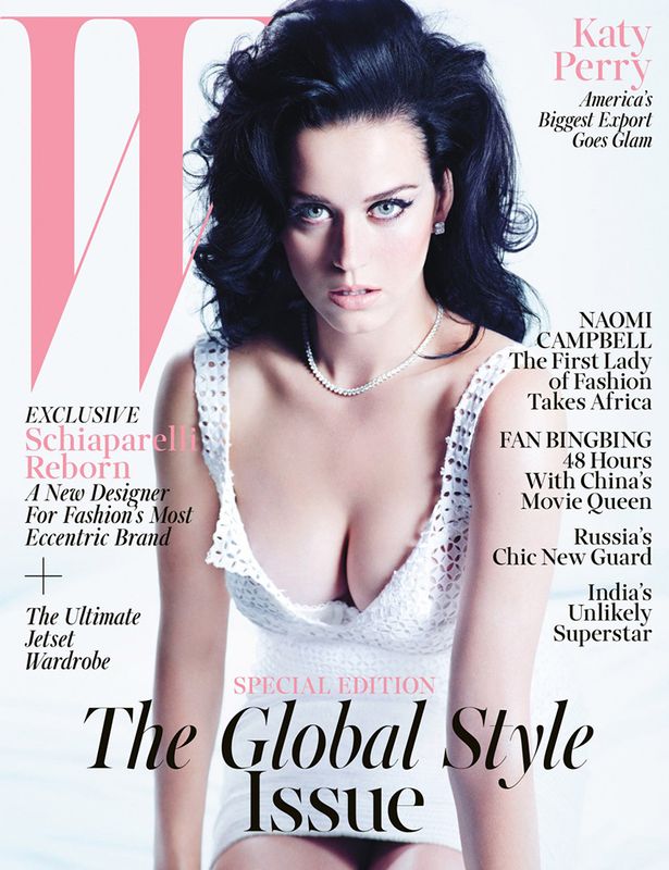 Katy Perry by Mario Sorrenti for W November 2013