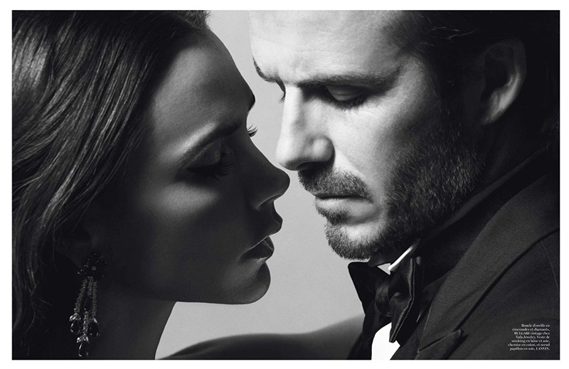 ‘Love Story’ Victoria & David Beckham by Inez van & Vinoodh for Vogue Paris