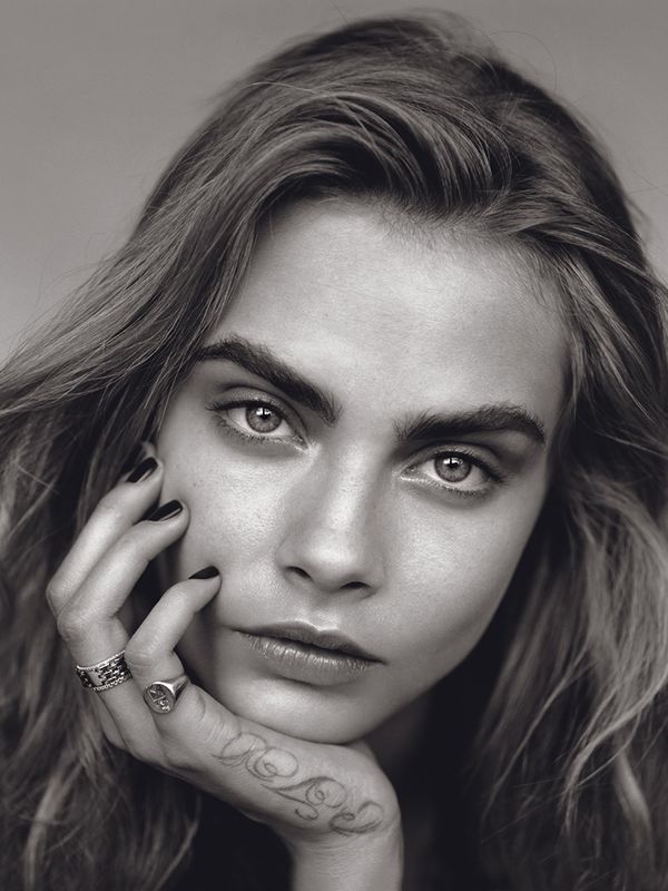 ‘The Face’ Cara Delevingne by Alasdair McLellan for UK Vogue January 2014