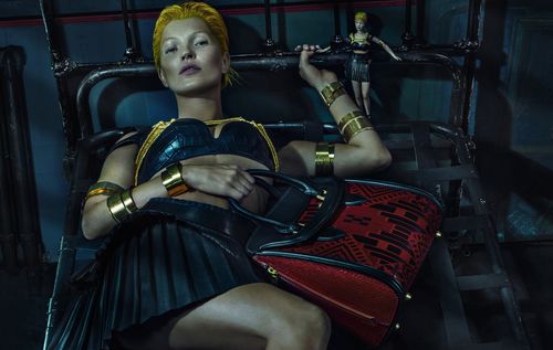 Full Alexander McQueen SS 2014 Campaign Kate Moss by Steven Klein