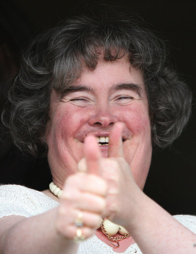 Susan Boyle Waxwork Unveiled