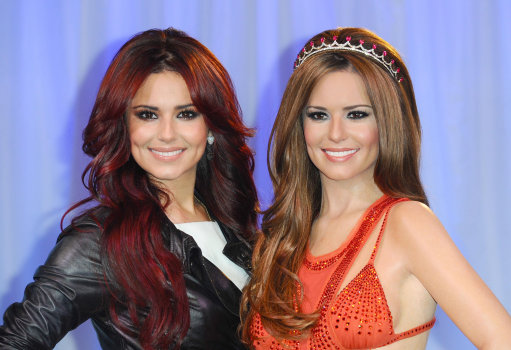 X Factor Judge Cheryl Cole Meets Her Wax Work – Pictures