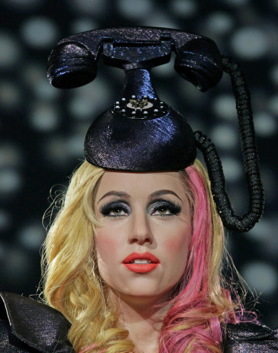 Lady Gaga Telephone Hat. Posts Tagged 'Lady Gaga