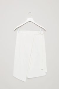 COS FOLDED CANVAS SKIRT £69 COSSTORES.COM