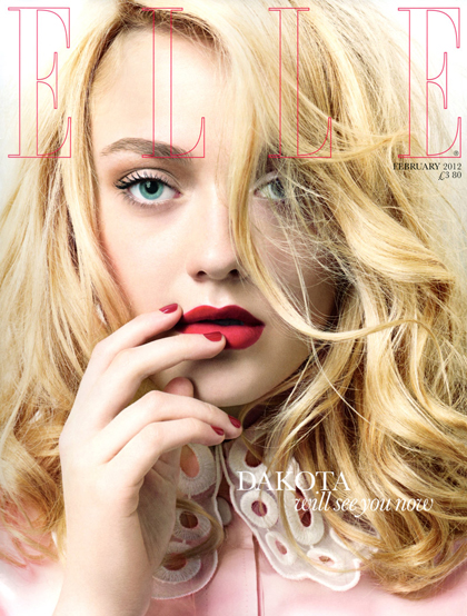 Dakota Fanning for Elle magazine