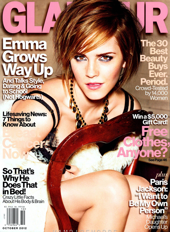 Emma Watson for Glamour Magazine