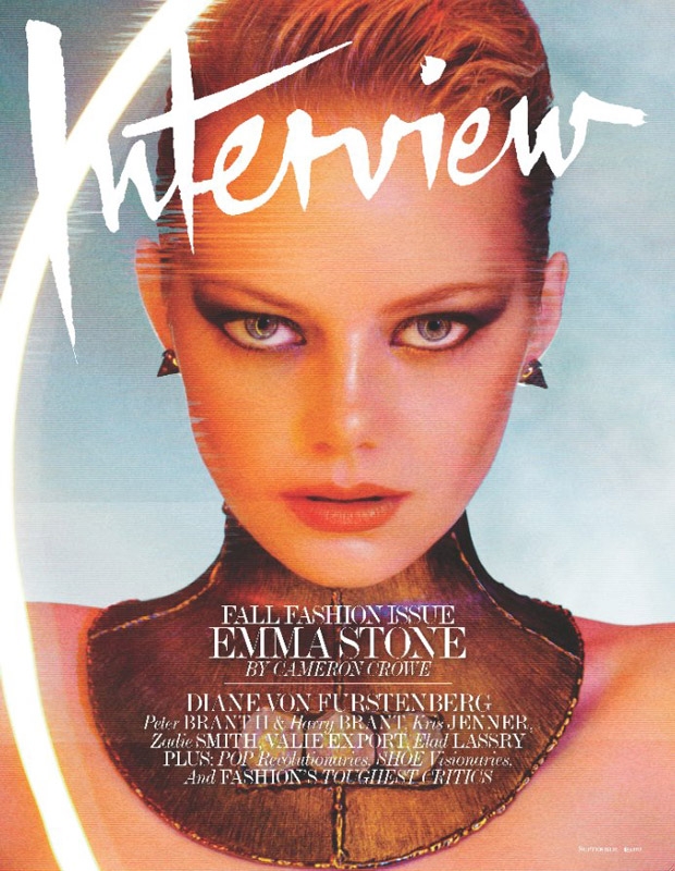 Emma Stone: Interview Magazine, September ’12