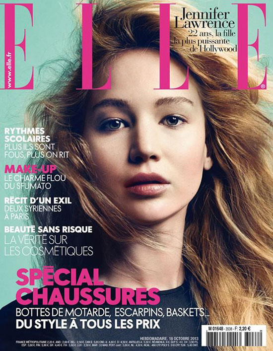 Jennifer Lawrence for ELLE France Magazine