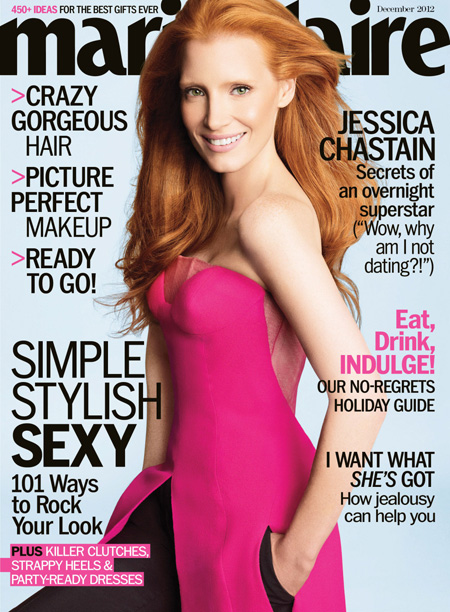 Jessica Chastain for Marie Claire Magazine