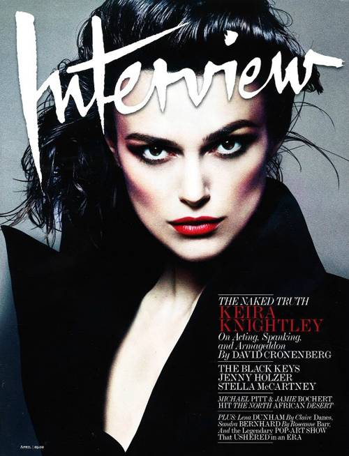 Keira Knightley for Interview Magazine