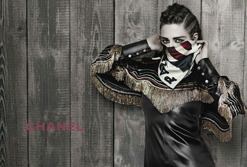 KRISTEN STEWART FOR CHANEL PRE-FALL 2014 AD CAMPAIGN