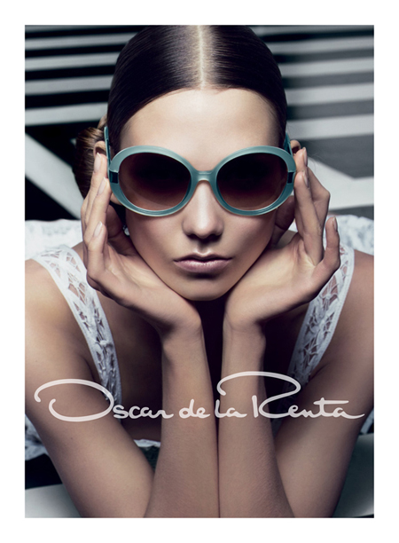 Karlie Kloss for Oscar de la Renta s/s 12 ad campaign