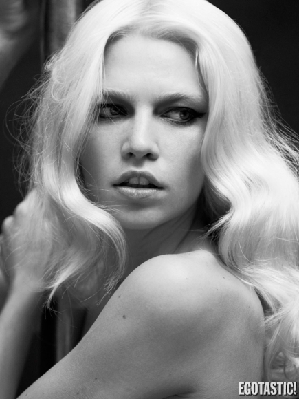 Aline Weber Topless Black and White Shoot for S/Nº Magazine Winter 2012