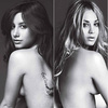 Ashley Tisdale And Kaley Cuoco (Covered) Naked Portraits For Allure Magazine