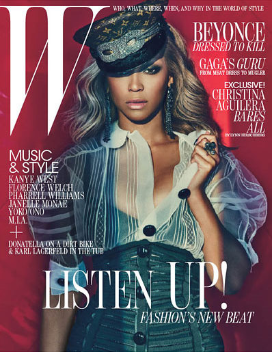 Beyonce For W Magazine – Pictures