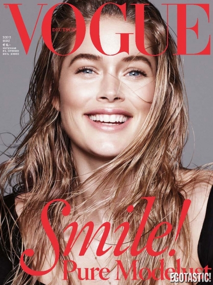 Doutzen Kroes Super Hot Shoot in Vogue Germany March 2013