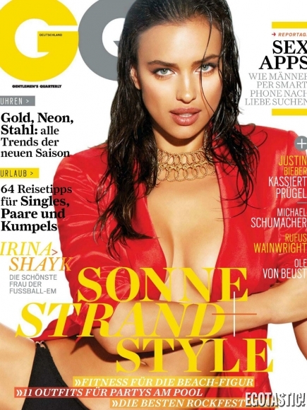 Irina Shayk for German GQ