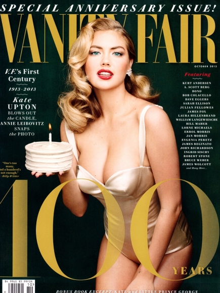 Kate Upton for 100th Anniversary of Vanity Fair