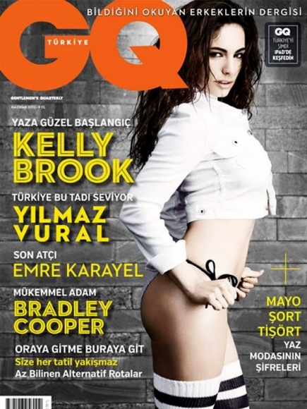 Kelly Brook In GQ Turkey June 2013