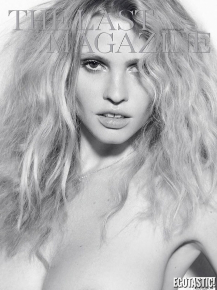 Lara Stone Topless In The Last Magazine