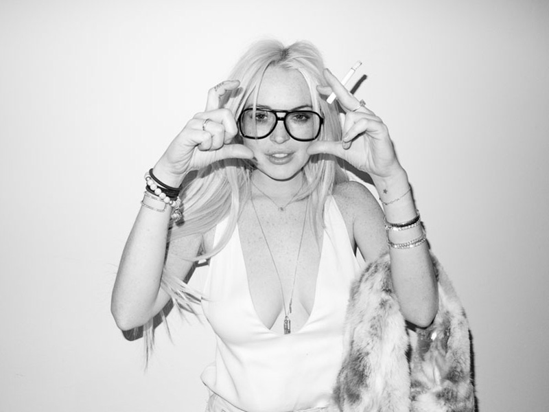 Lindsay Lohan Terry Richardson Photoshoot at the Chateau Marmont (Editor Notes Nudity)